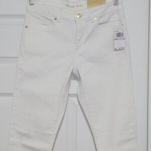 Michael Kors MK Mid-Rise Izzy Skinny Jeans Pants